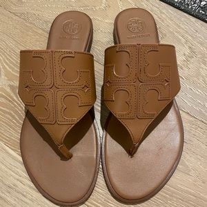 Tory Burch Jamie Full Logo Thong-